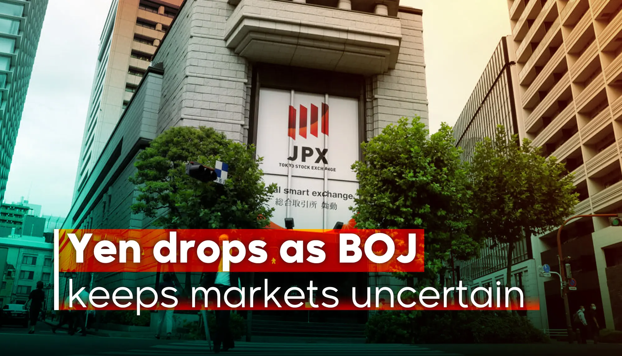 Yen drops as BOJ keeps markets uncertain