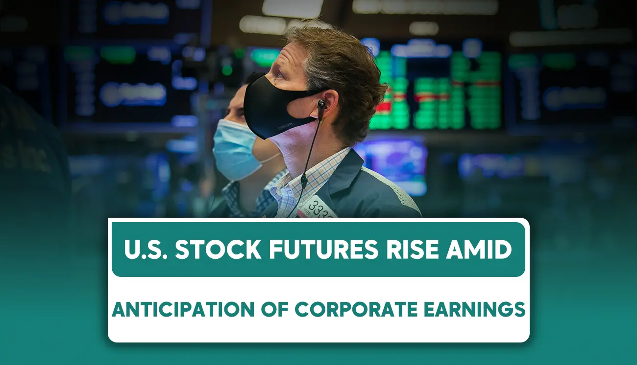 U.S. stock futures rise amid anticipation of corporate earnings