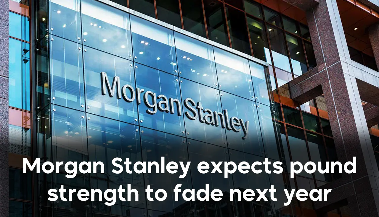 Morgan Stanley expects pound strength to fade next year